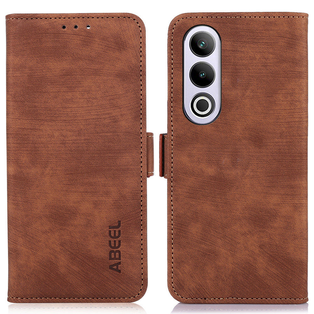ABEEL For OnePlus Nord CE4 5G / Ace 3V 5G Case Retro PU Leather Magnetic Flip Phone Cover