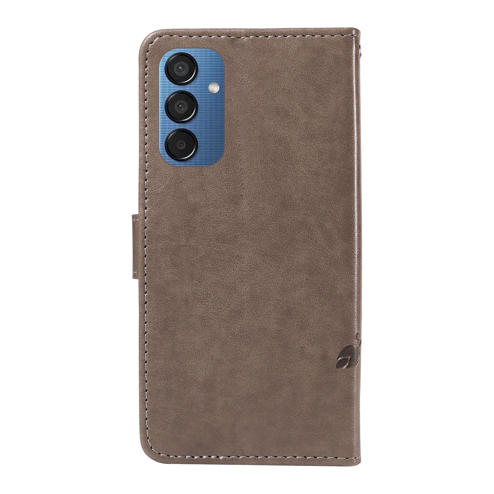 For Samsung Galaxy M15 5G Case Card Holder Butterfly Flower Pattern Leather Phone Cover