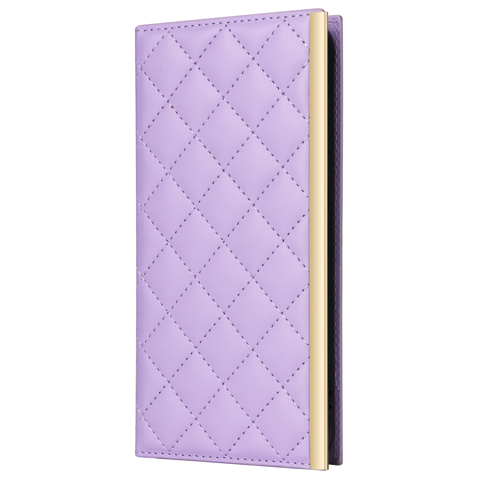 For Samsung Galaxy S24 Stand Wallet Phone Case PU Leather Flip Cover with Shoulder Strap