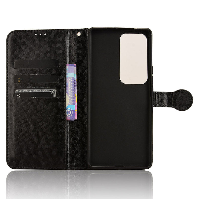 For vivo S18 5G / S18 Pro 5G / V30 5G / V30 Pro 5G Case PU Leather Dots Pattern Wallet Phone Cover