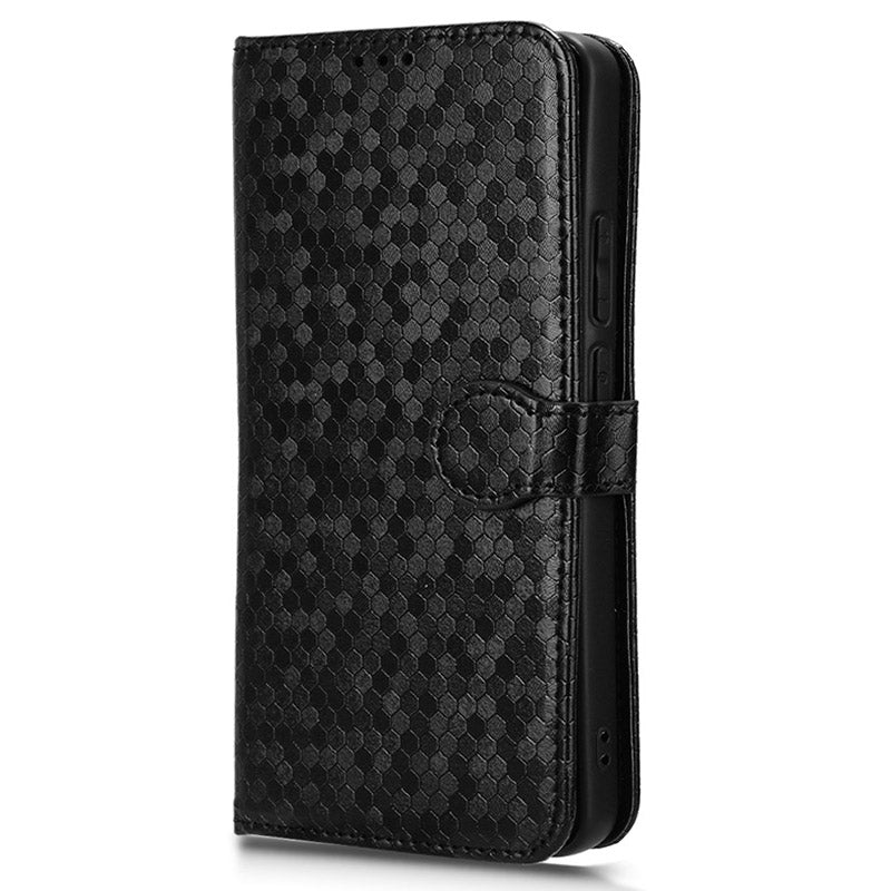 For Oppo Reno11 F 5G / F25 Pro 5G Cell Phone Case Dots Imprinted Magnetic Closing Cover
