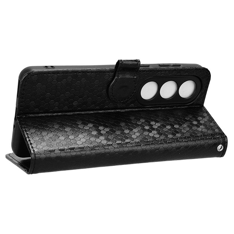 For OnePlus Nord CE4 5G / Ace 3V 5G Wallet Case Dots Imprinted Magnetic Phone Cover