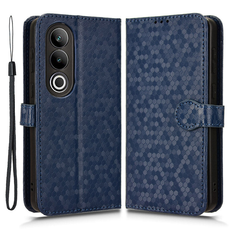 For OnePlus Nord CE4 5G / Ace 3V 5G Wallet Case Dots Imprinted Magnetic Phone Cover