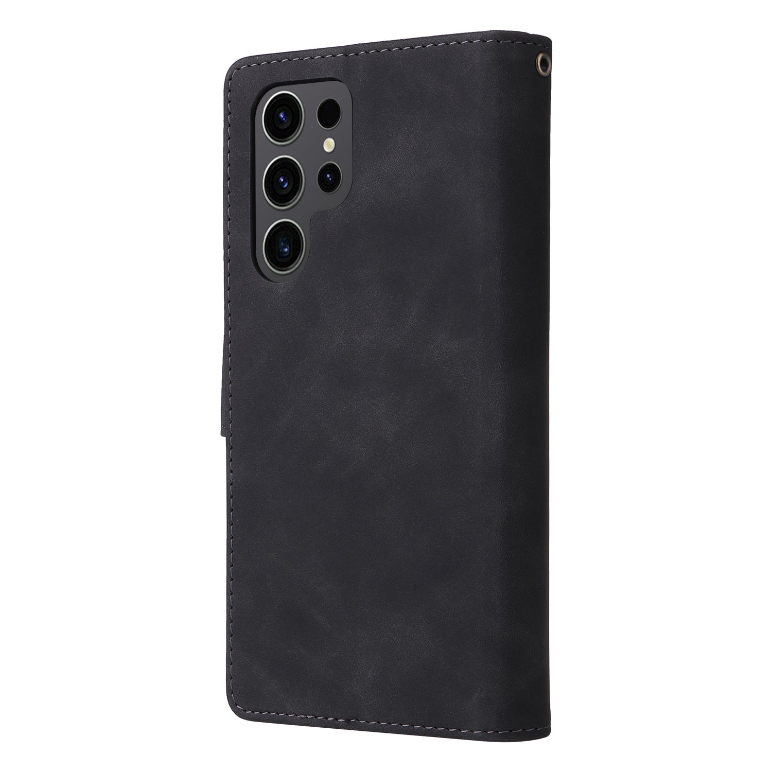 For Samsung Galaxy S24 Ultra Cell Phone Case Multiple Card Slots PU Leather Protection Cover