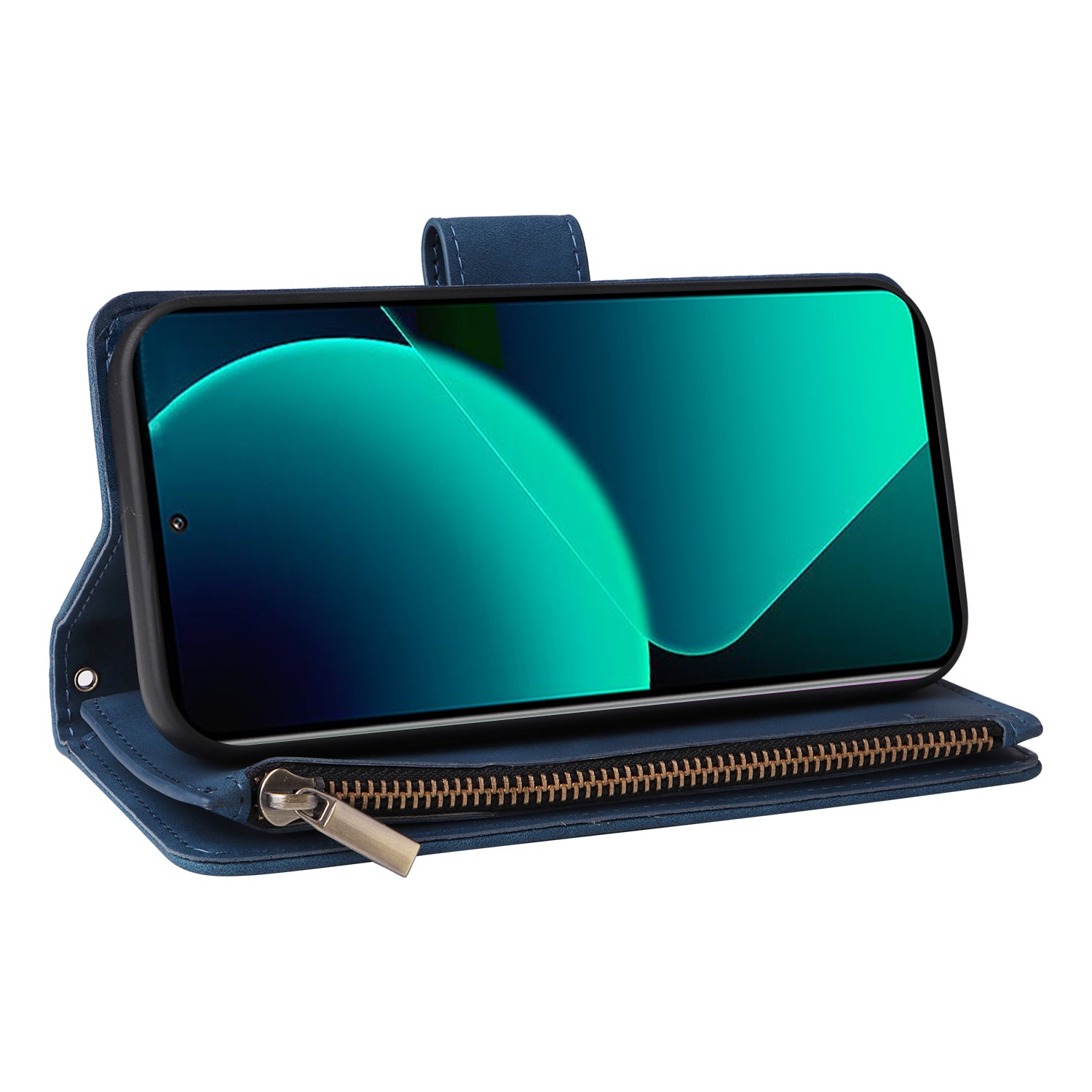For Xiaomi 13T / 13T Pro / Redmi K60 Ultra Cell Phone Drop-proof Case Zipper Wallet Card Holder Leather Cover