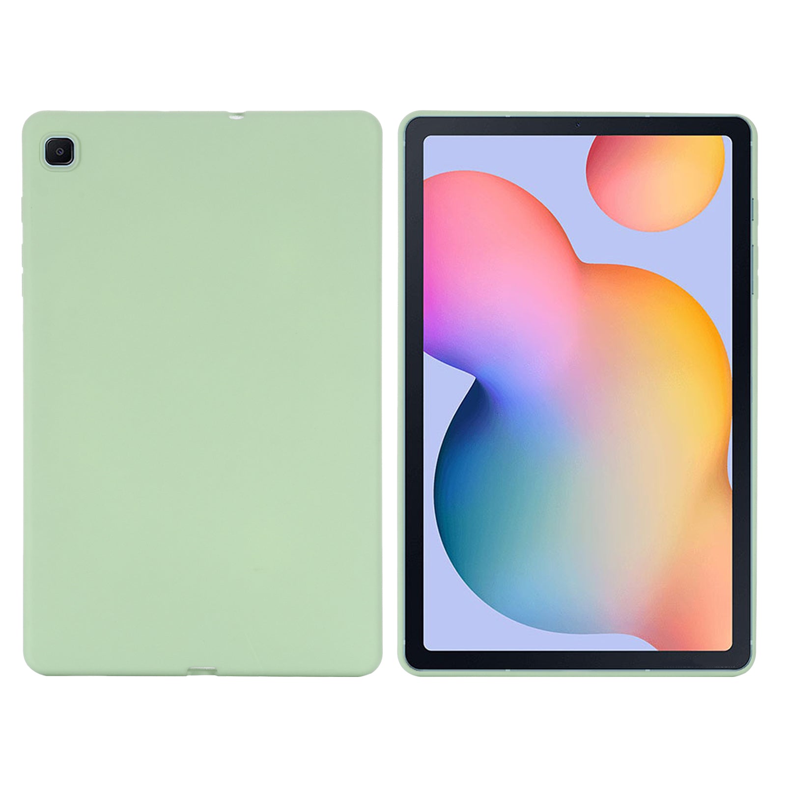 For Samsung Galaxy Tab S6 Lite (2020) / (2022) / (2024) Case Liquid Silicone Scratch Resistant Tablet Cover