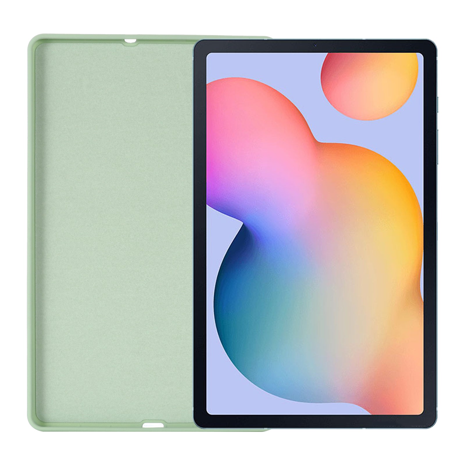 For Samsung Galaxy Tab S6 Lite (2020) / (2022) / (2024) Case Liquid Silicone Scratch Resistant Tablet Cover