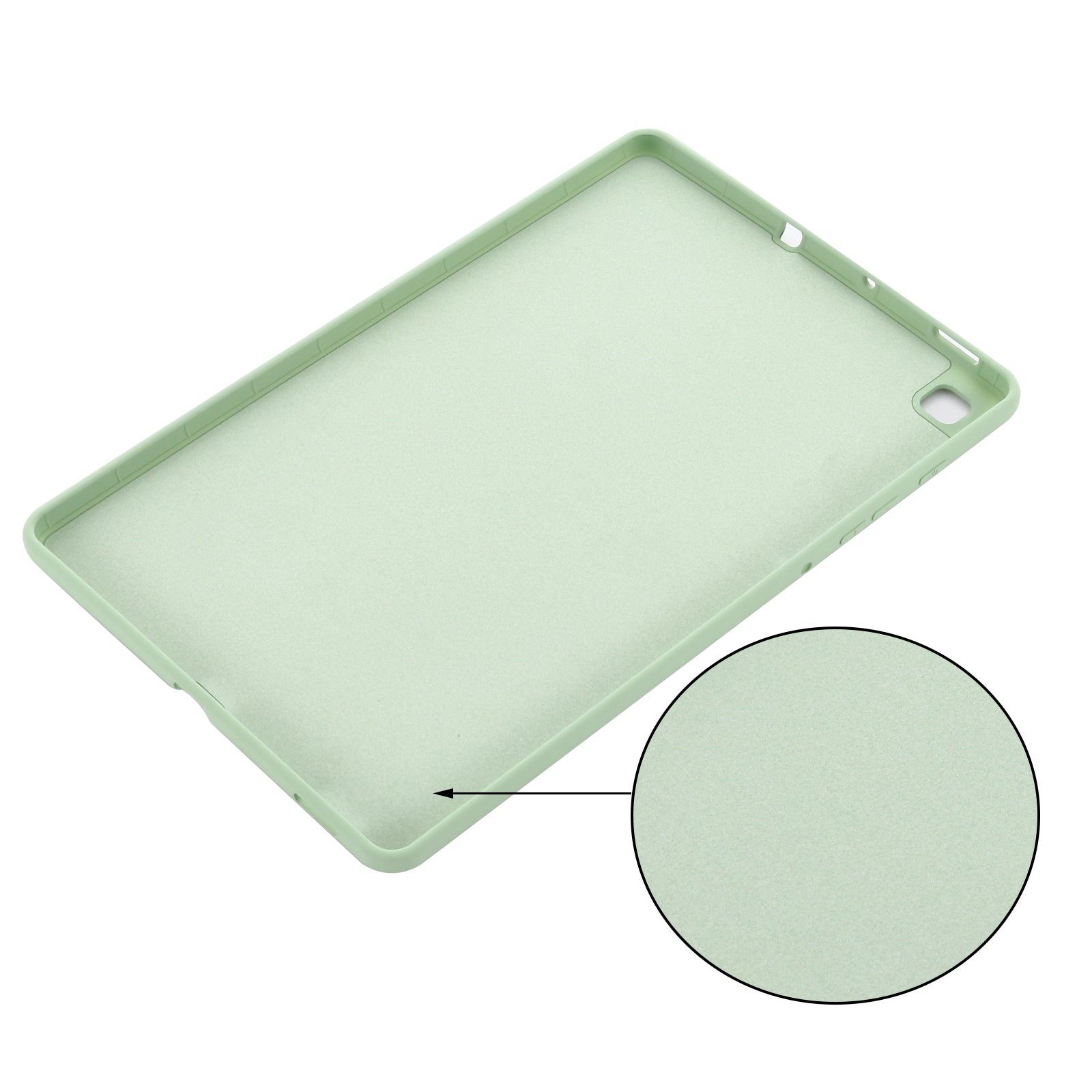 For Samsung Galaxy Tab S6 Lite (2020) / (2022) / (2024) Case Liquid Silicone Scratch Resistant Tablet Cover