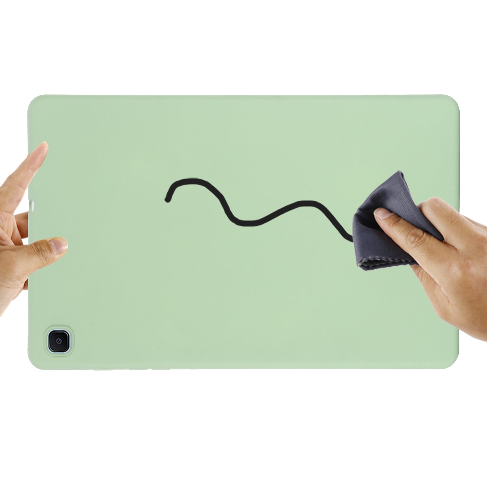 For Samsung Galaxy Tab S6 Lite (2020) / (2022) / (2024) Case Liquid Silicone Scratch Resistant Tablet Cover