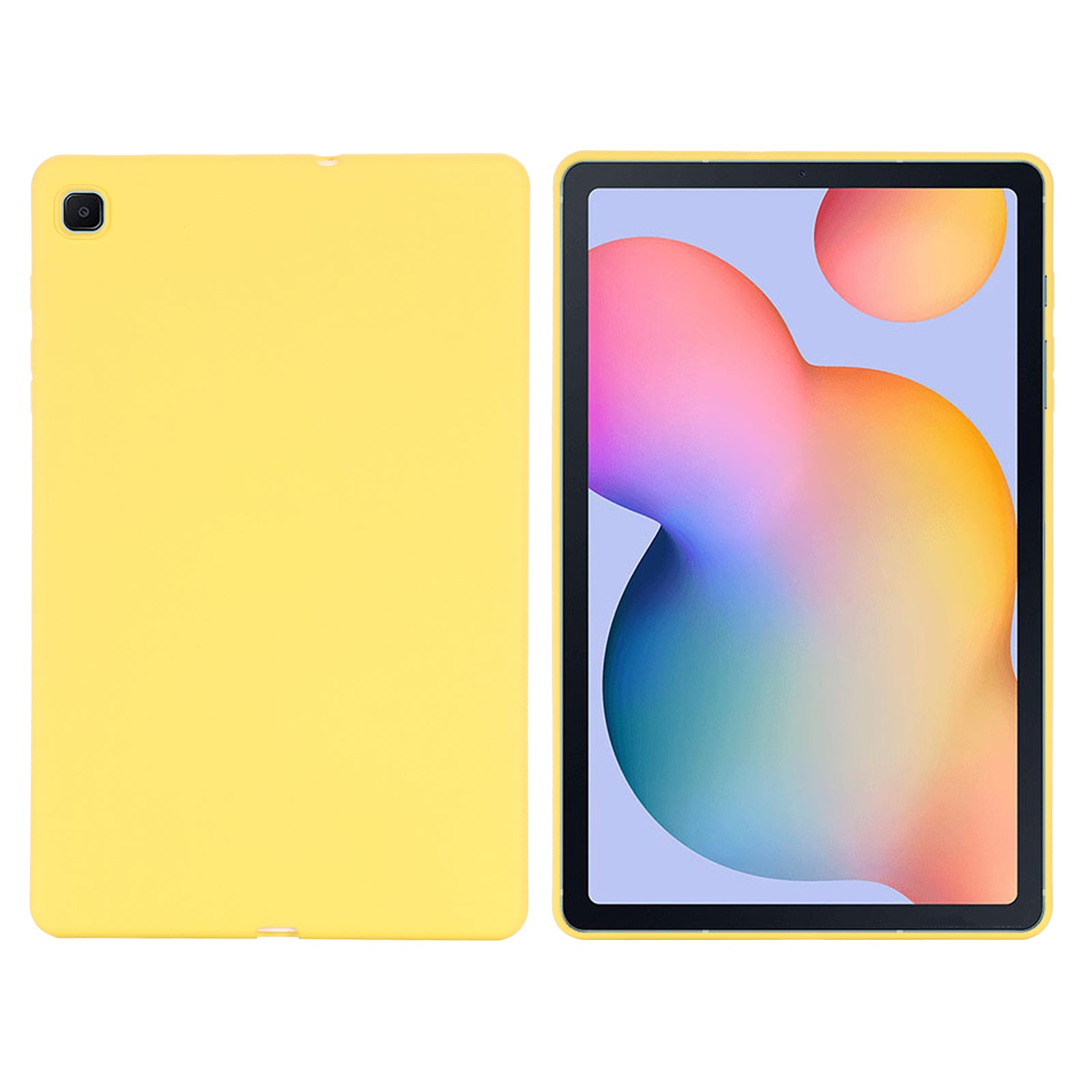 For Samsung Galaxy Tab S6 Lite (2020) / (2022) / (2024) Case Liquid Silicone Scratch Resistant Tablet Cover