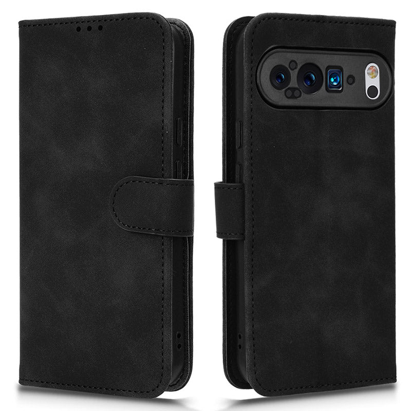For Google Pixel 9 Pro Case Wallet PU Leather Flip Magnetic Closure Phone Cover