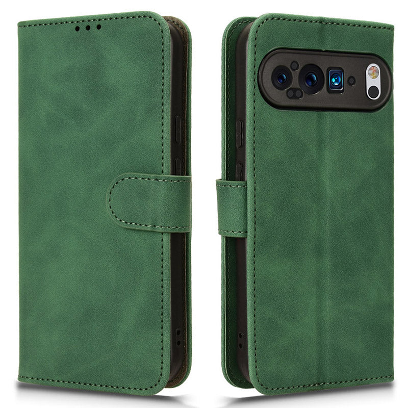 For Google Pixel 9 Pro Case Wallet PU Leather Flip Magnetic Closure Phone Cover