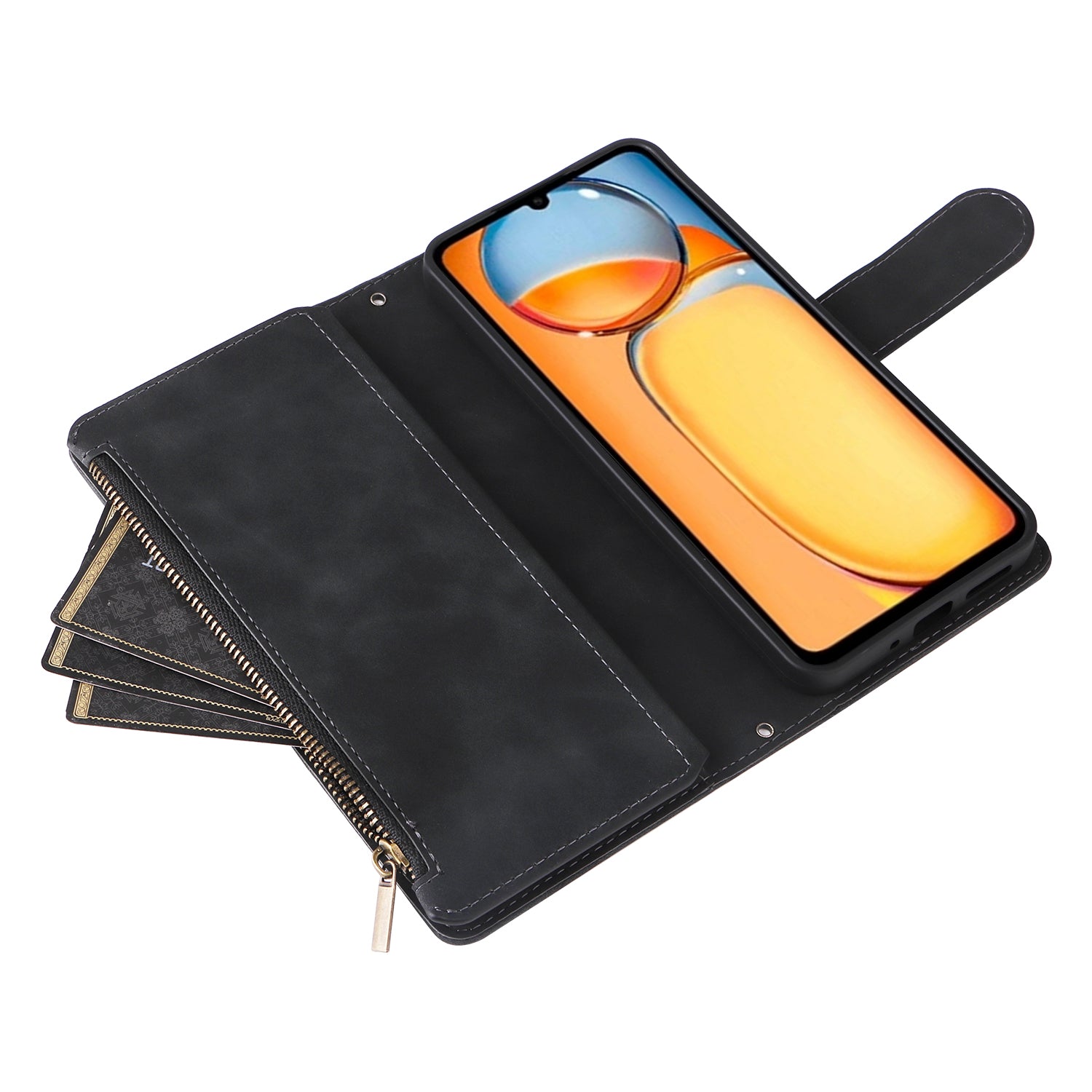 For Xiaomi Poco C65 4G / Redmi 13C 4G / 5G Cell Phone Case Multiple Card Slots Leather Protection Cover