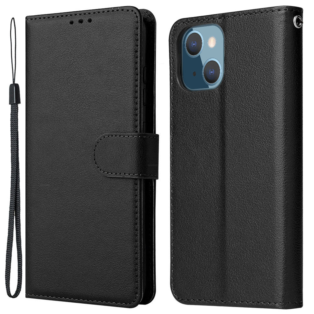 For iPhone 13 Case Shockproof PU Leather Wallet Phone Cover