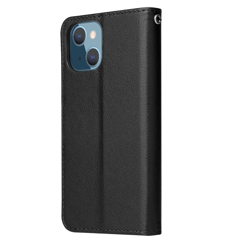 For iPhone 13 Case Shockproof PU Leather Wallet Phone Cover