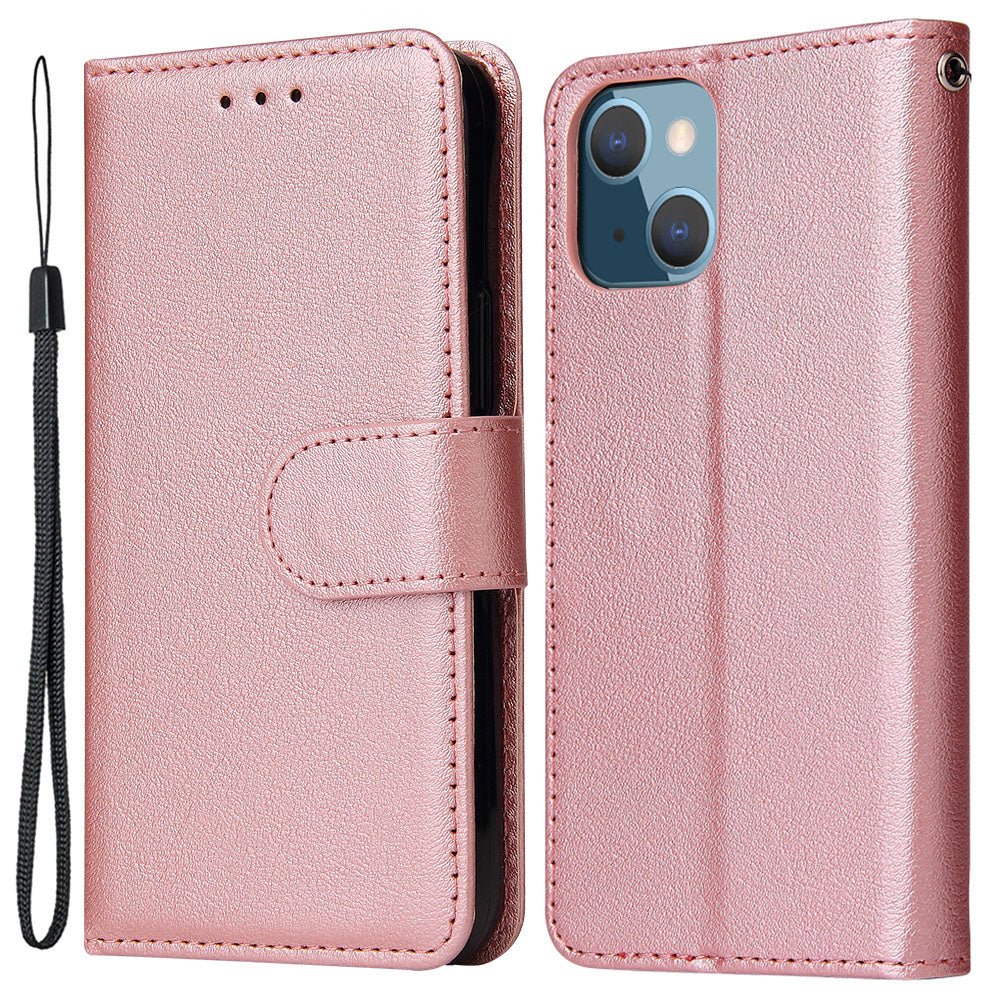 For iPhone 13 Case Shockproof PU Leather Wallet Phone Cover