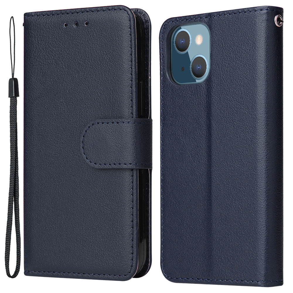 For iPhone 13 Case Shockproof PU Leather Wallet Phone Cover