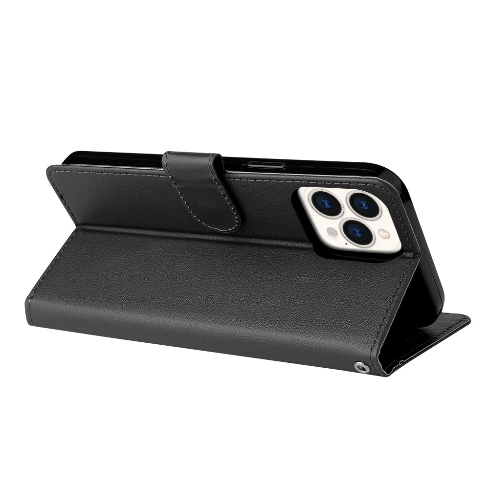 For iPhone 13 Pro Case Wallet PU Leather Flip Protective Phone Cover
