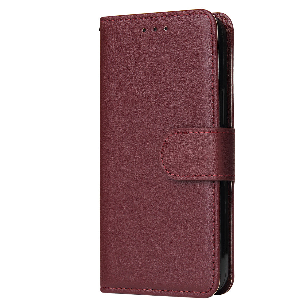 For iPhone 11 Pro Max Case Magnetic PU Leather Stand Flip Phone Cover