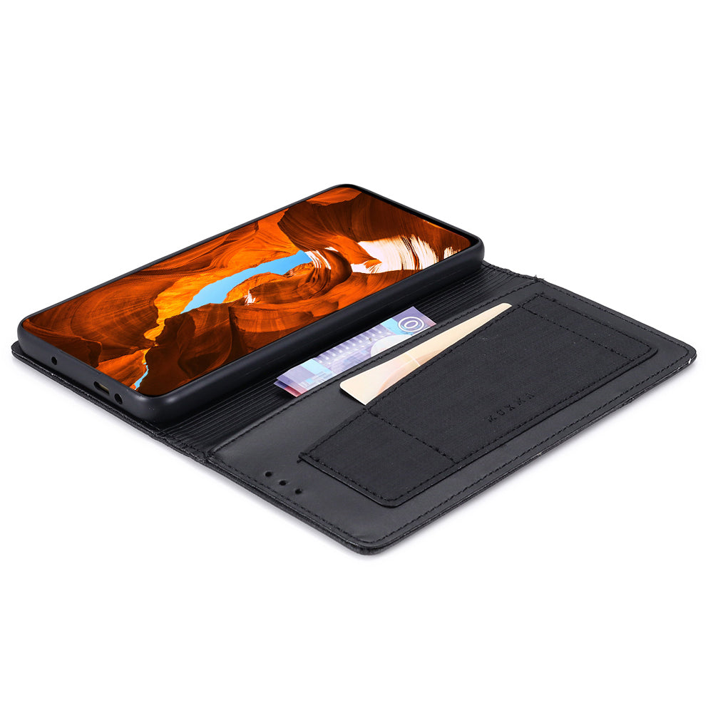 MUXMA MX109 For Realme 12+ 5G Case RFID Blocking Magnetic Closing Phone Cover