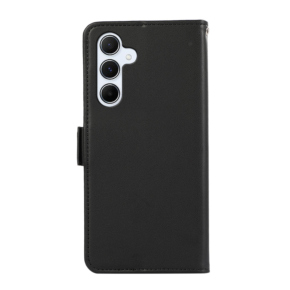 ABEEL For Samsung Galaxy S23 FE Case RFID Blocking Leather Wallet Phone Stand Cover
