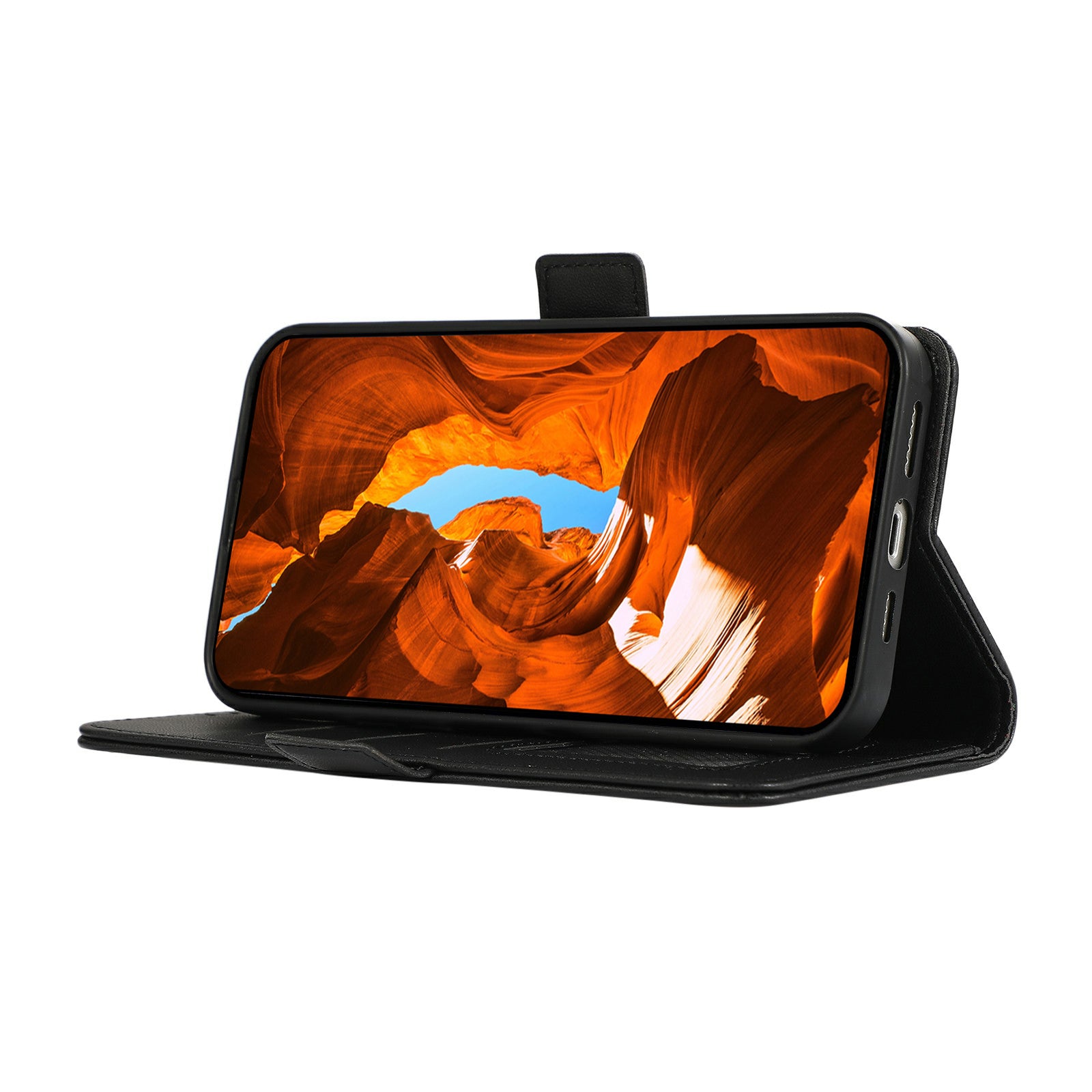 ABEEL PU Leather Case for Samsung Galaxy A54 5G RFID Blocking Wallet Cell Phone Stand Cover