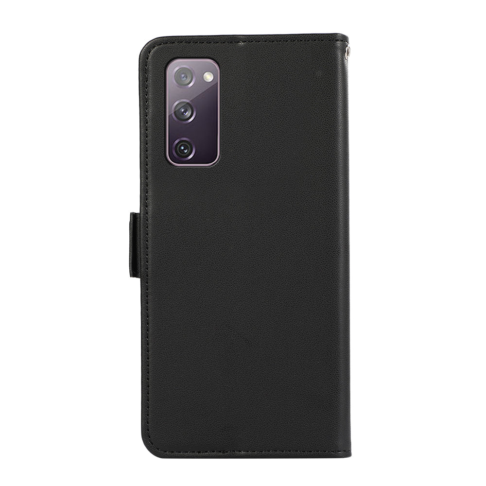 ABEEL For Samsung Galaxy S20 FE / S20 FE 5G / S20 FE 2022 / S20 Lite Case Leather RFID Blocking Wallet Phone Shell
