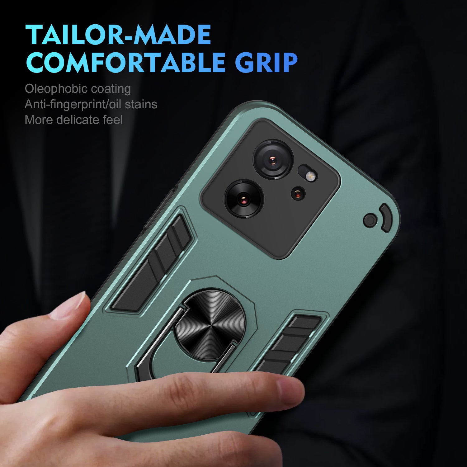 For Xiaomi 13T / 13T Pro / Redmi K60 Ultra Case PC+TPU Dual-Layer Protective Phone Cover