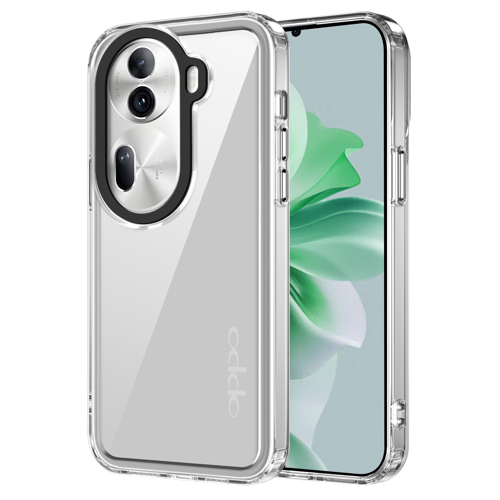 For Oppo Reno11 5G (Global) Case PC+TPU Anti-scratch Protective Phone Cover