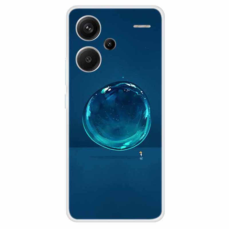 For Xiaomi Redmi Note 13 Pro+ 5G TPU Case Pattern Printing Back Phone Cover