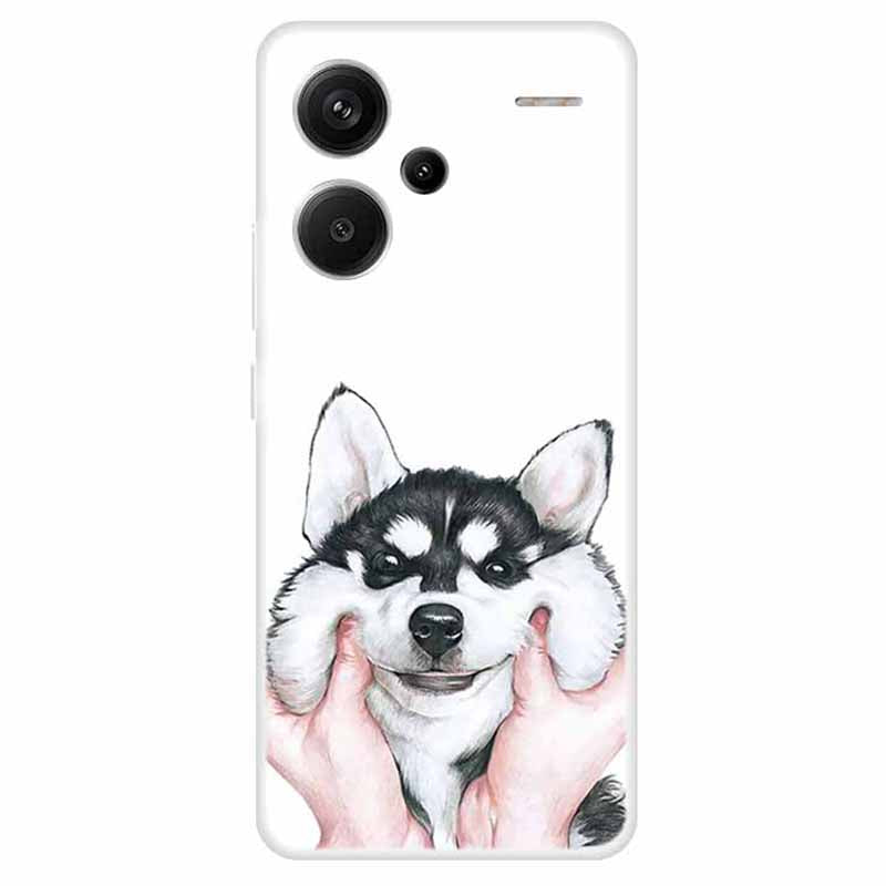 For Xiaomi Redmi Note 13 Pro+ 5G TPU Case Pattern Printing Back Phone Cover