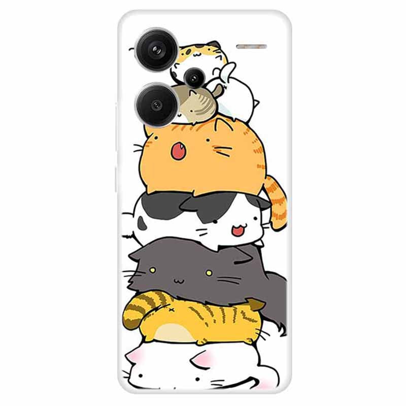 For Xiaomi Redmi Note 13 Pro+ 5G TPU Case Pattern Printing Back Phone Cover