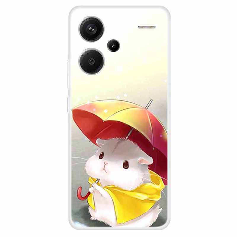 For Xiaomi Redmi Note 13 Pro+ 5G TPU Case Pattern Printing Back Phone Cover