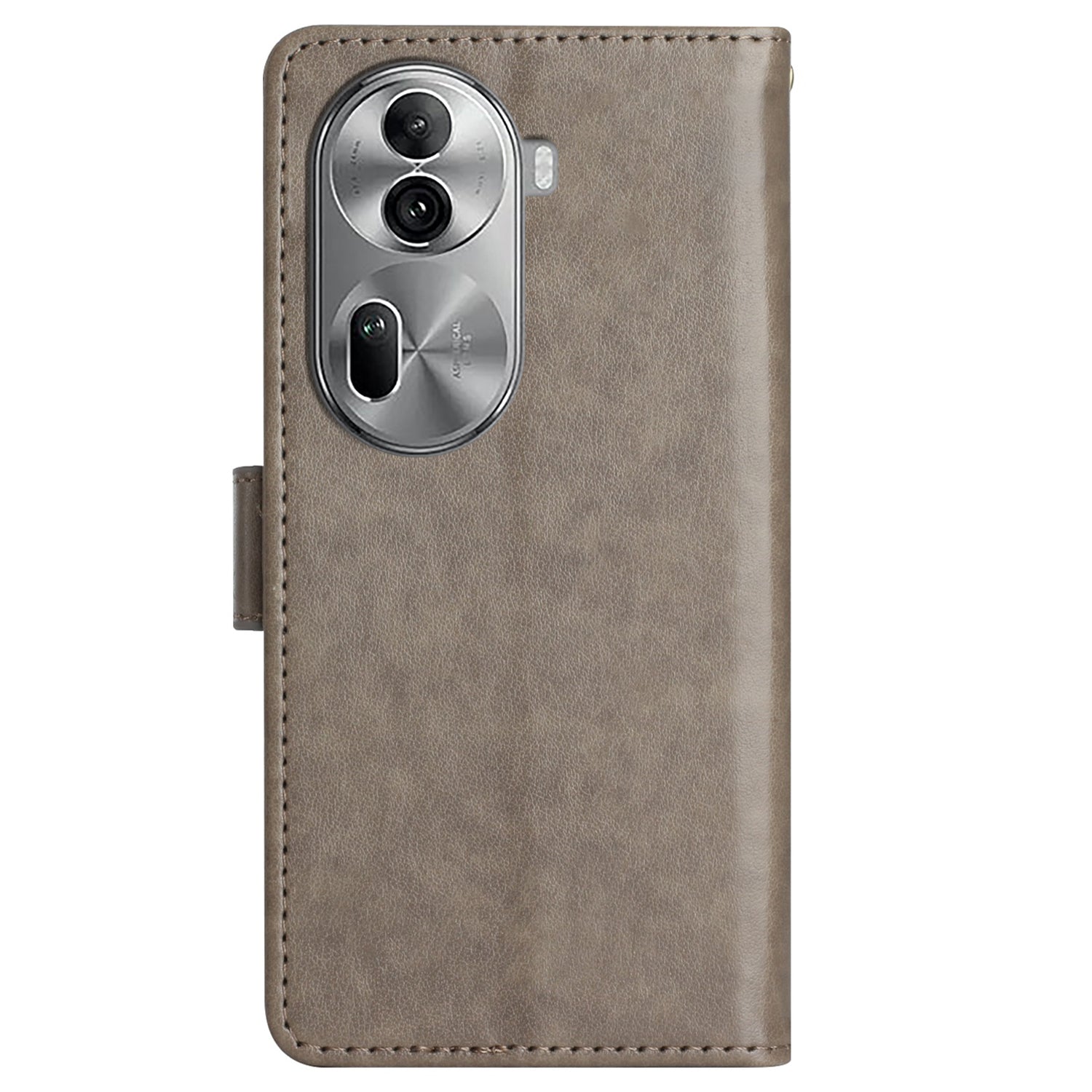 For Oppo Reno11 Pro 5G (Global) Case Butterfly Pattern PU Leather Wallet Phone Cover