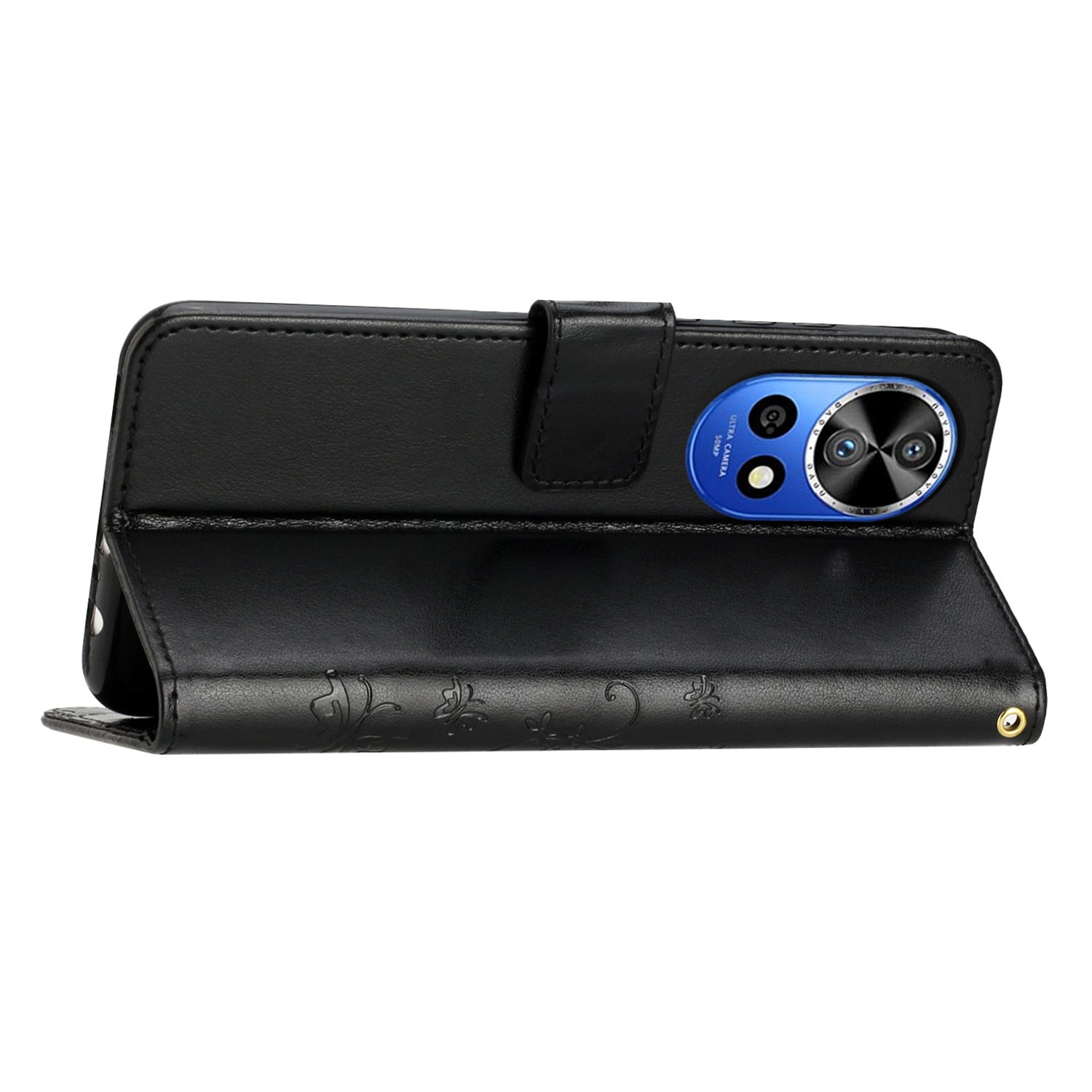 For Huawei nova 12 Pro 5G / nova 12 Ultra 5G Case PU Leather Wallet Butterfly Phone Cover
