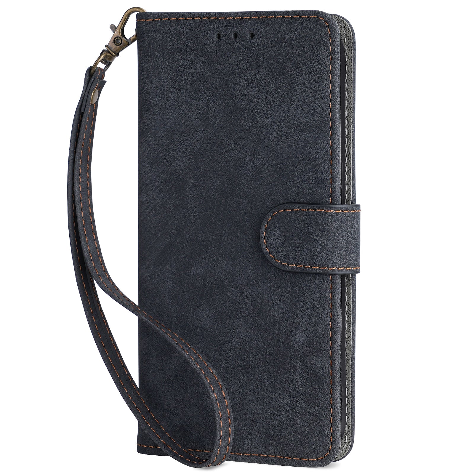 For OnePlus Ace 3V 5G / Nord CE4 5G Case RFID Blocking Wallet Leather Cellphone Cover with Hand Strap