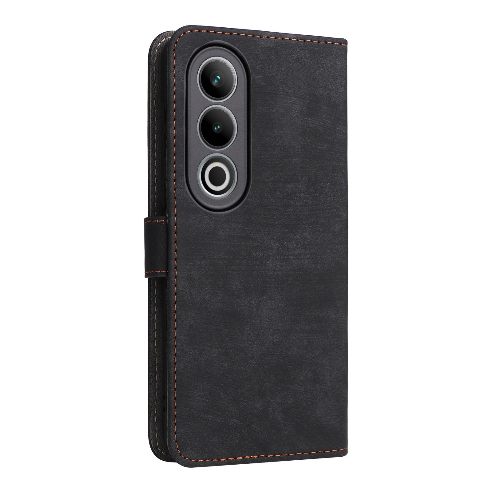 For OnePlus Ace 3V 5G / Nord CE4 5G Case RFID Blocking Wallet Leather Cellphone Cover with Hand Strap