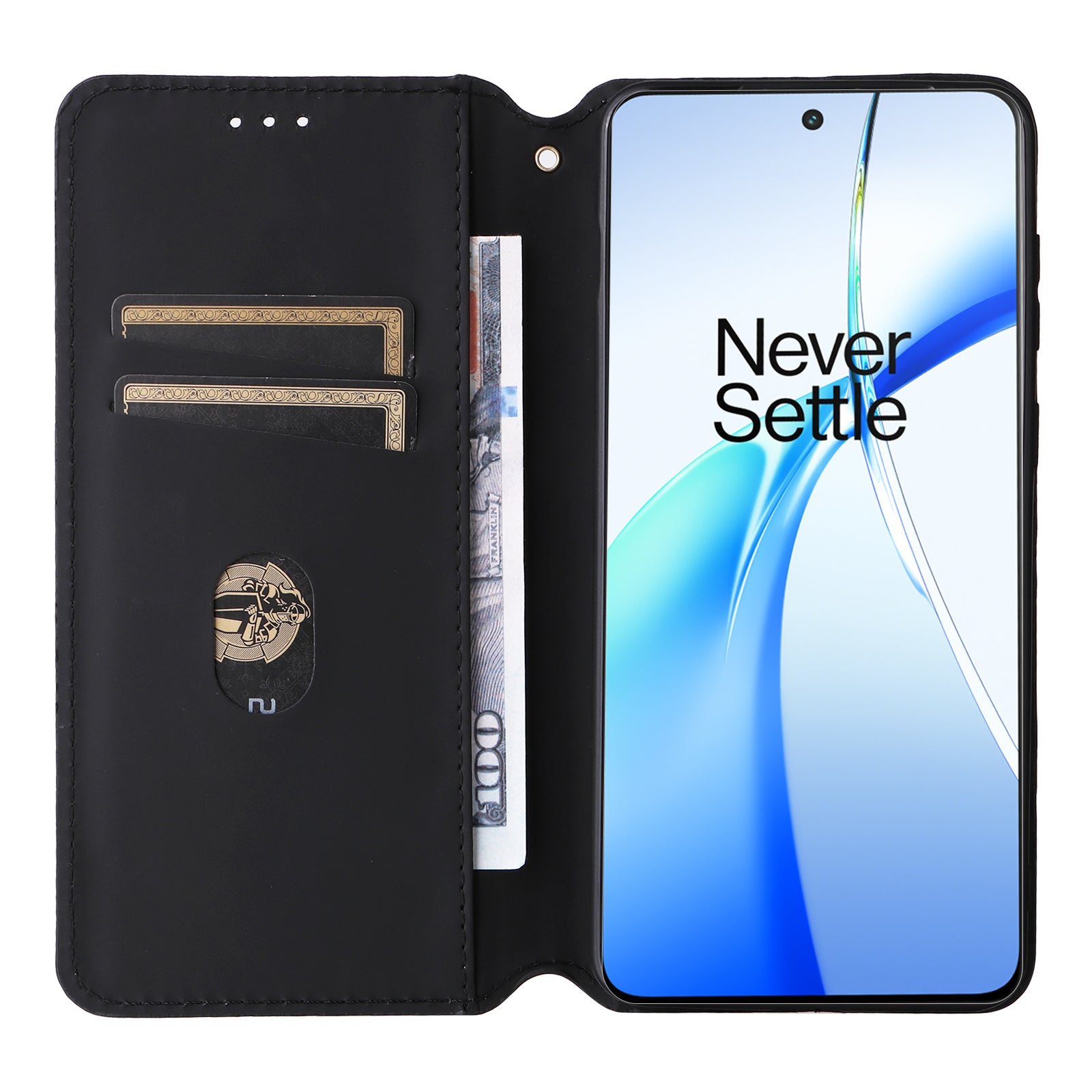 For OnePlus Ace 3V 5G / Nord CE4 5G Leather Phone Cover Rhombus Imprinted Wallet