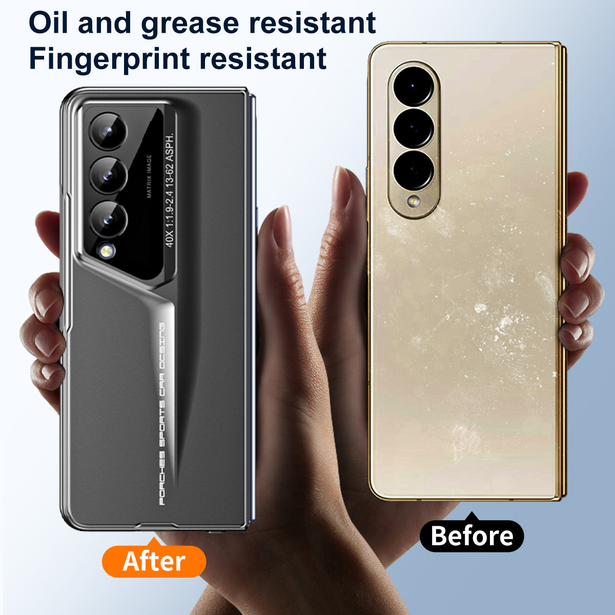 918 Series for Samsung Galaxy Z Fold4 5G PC Phone Case with Stylus and Tempered Glass Film