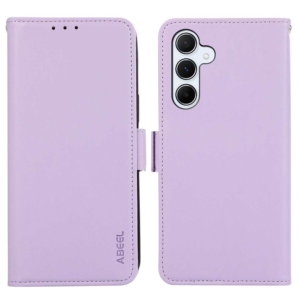 ABEEL For Samsung Galaxy A15 4G / A15 5G Case Scratch-proof PU Leather+TPU Phone Cover