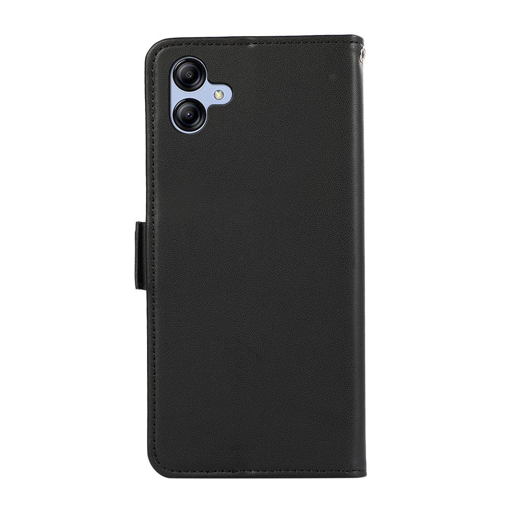 ABEEL For Samsung Galaxy A05 4G Case RFID Blocking Wallet Bump Proof Smart Phone Shell