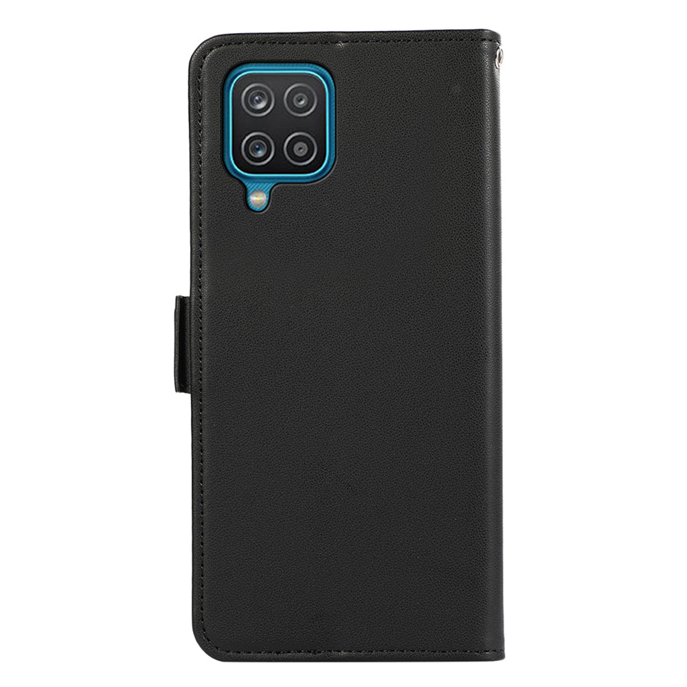 ABEEL For Samsung Galaxy A12 Case Wallet Leather Protective Phone Cover RFID Blocking