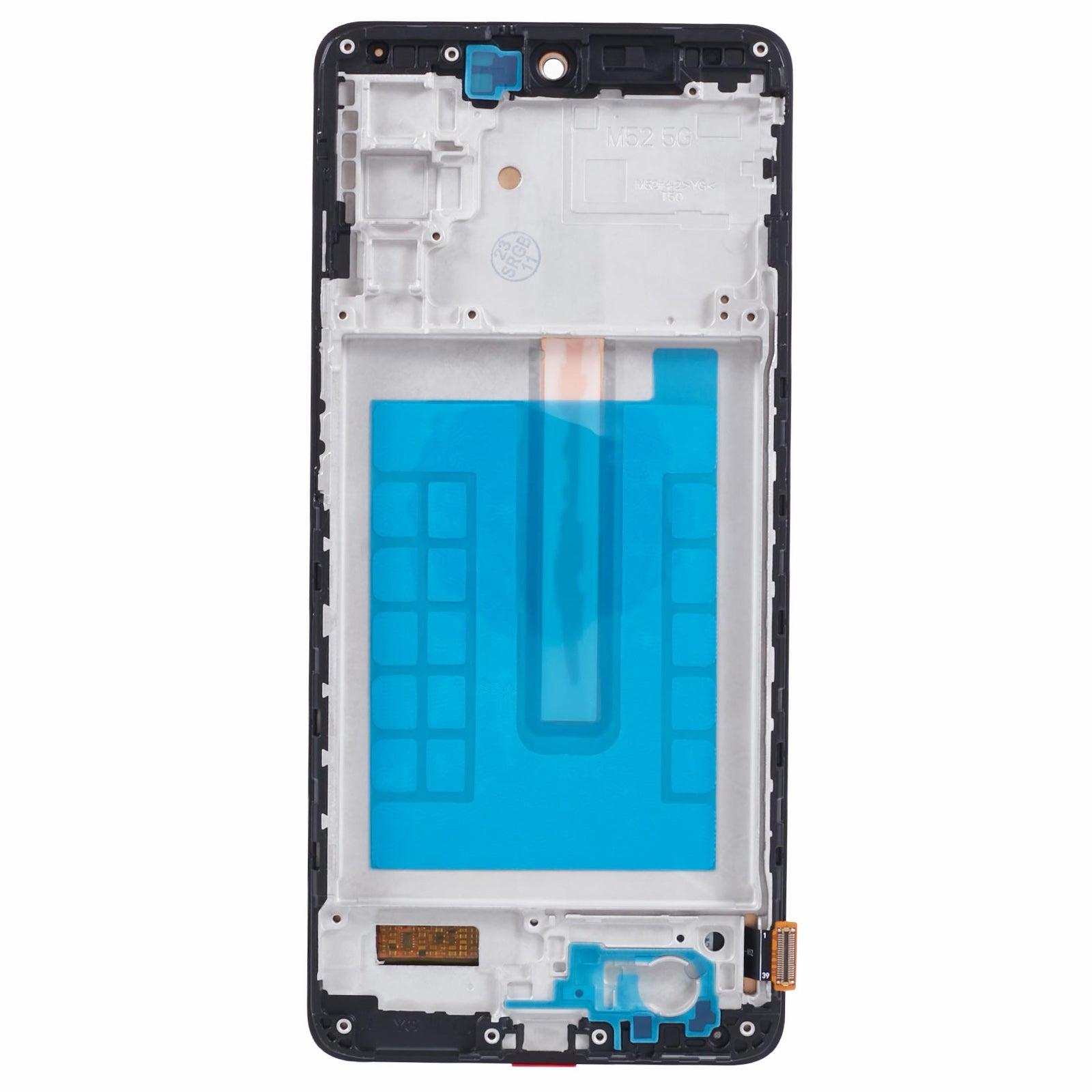 For Samsung Galaxy M52 5G M526 Grade C LCD Screen and Digitizer Assembly + Frame Replacement Part (TFT Technology) (without Logo)