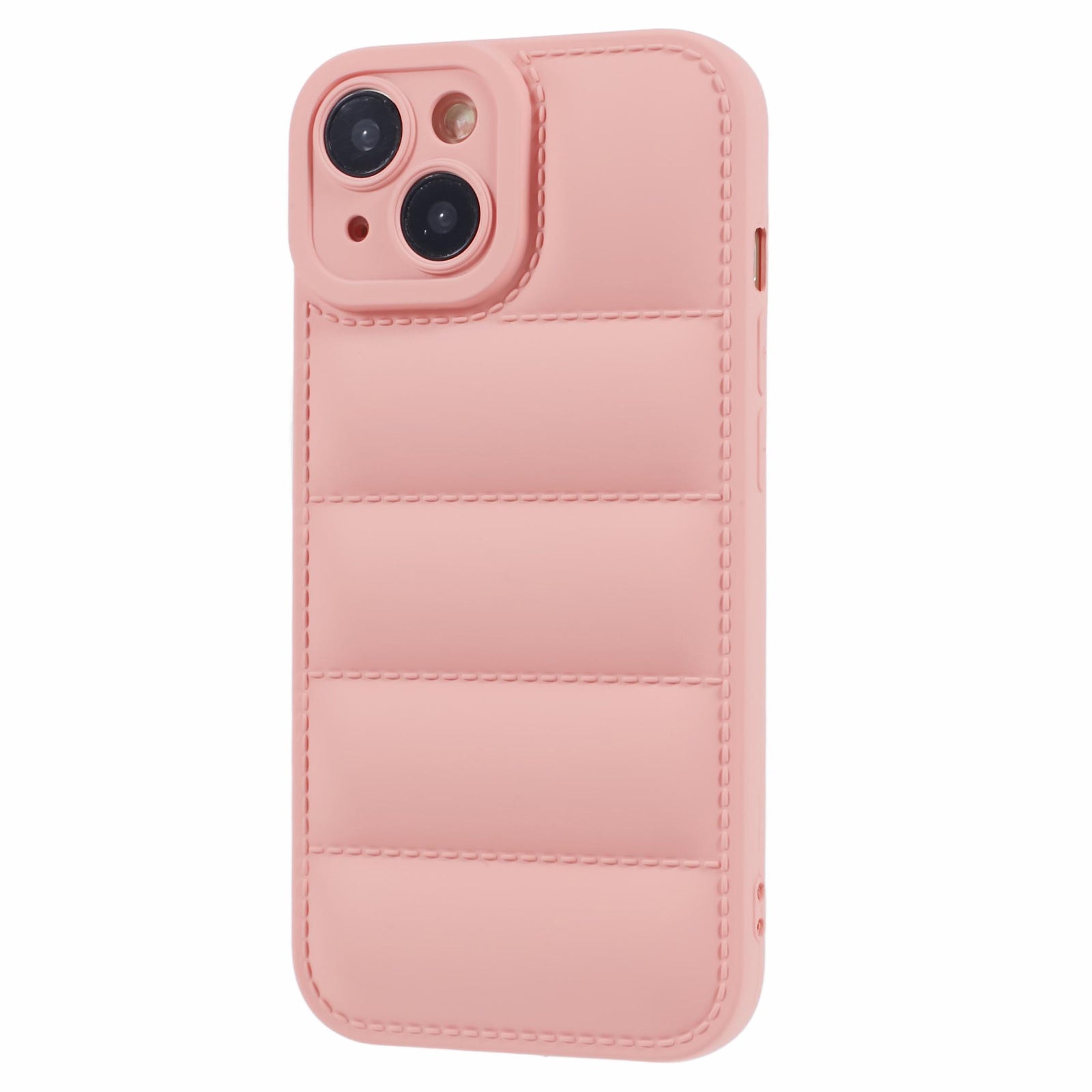 JTW Series For iPhone 15 TPU Case Rubberized Down Jacket Design Back Phone Cover