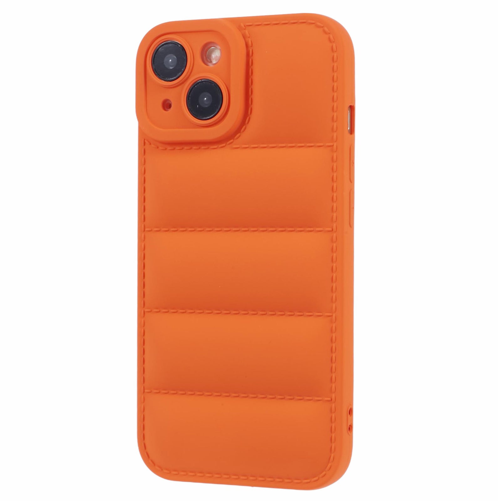 JTW Series For iPhone 15 TPU Case Rubberized Down Jacket Design Back Phone Cover