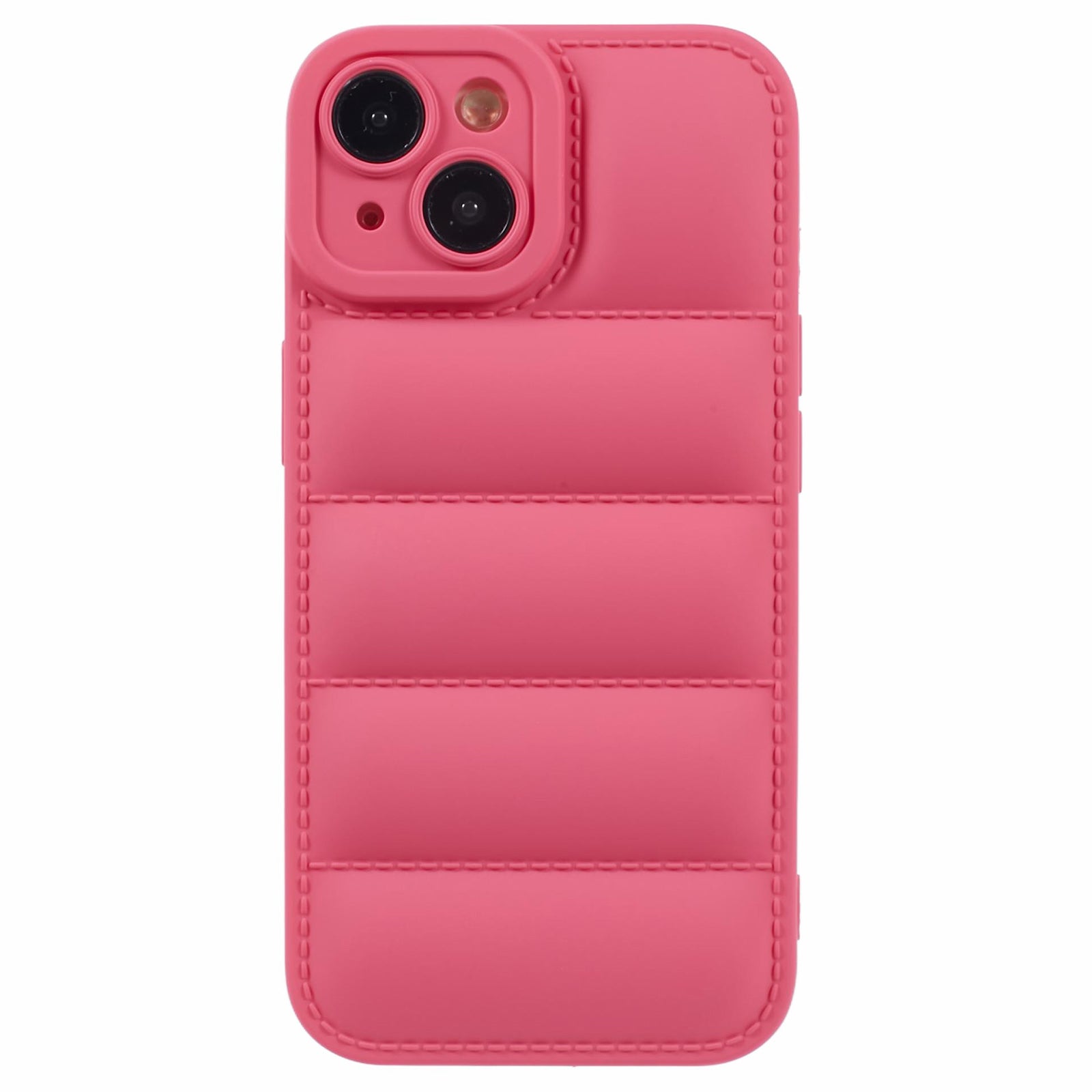 JTW Series For iPhone 13 6.1 inch TPU Case Down Jacket Design Phone Shell with Precise Lens Cutout