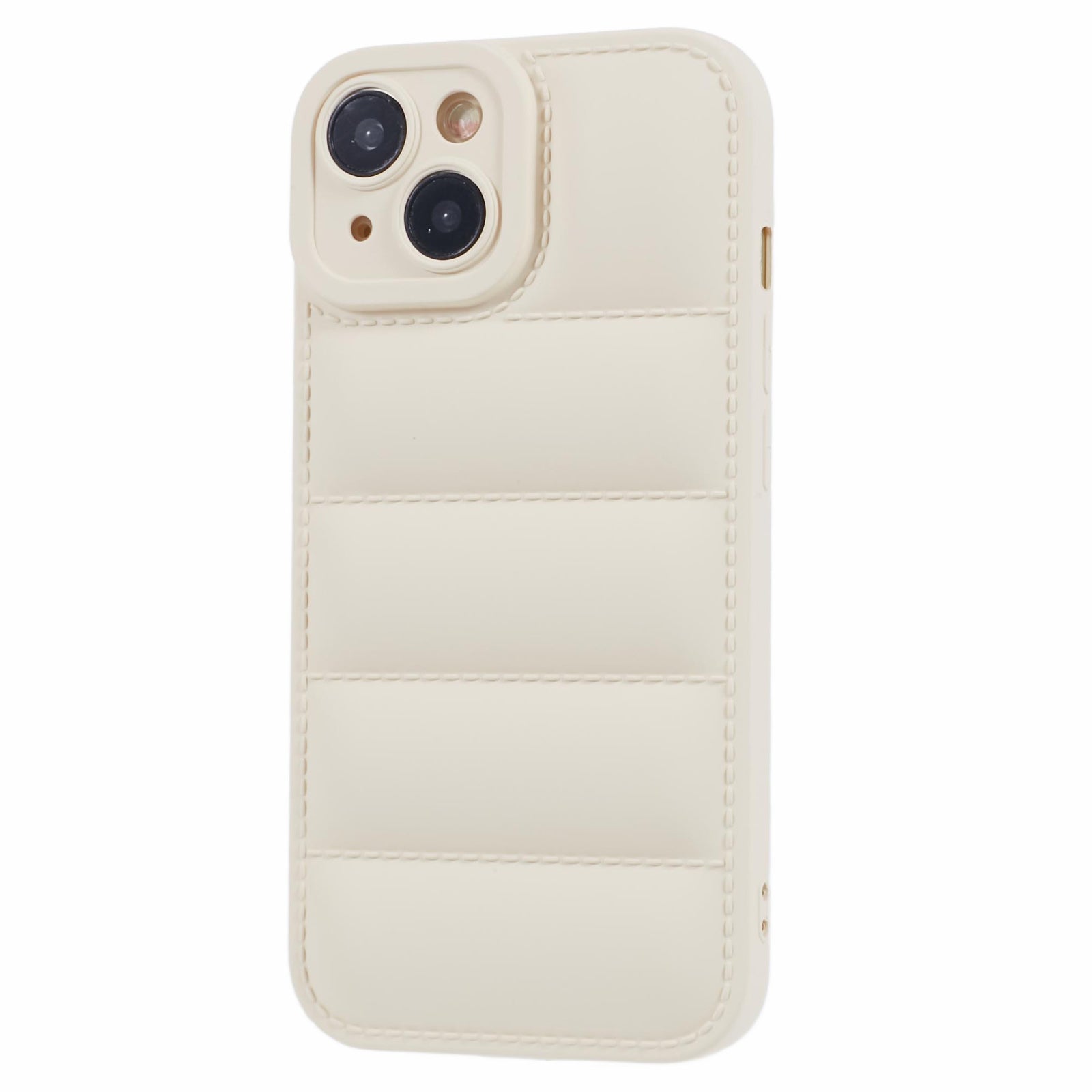 JTW Series For iPhone 13 6.1 inch TPU Case Down Jacket Design Phone Shell with Precise Lens Cutout
