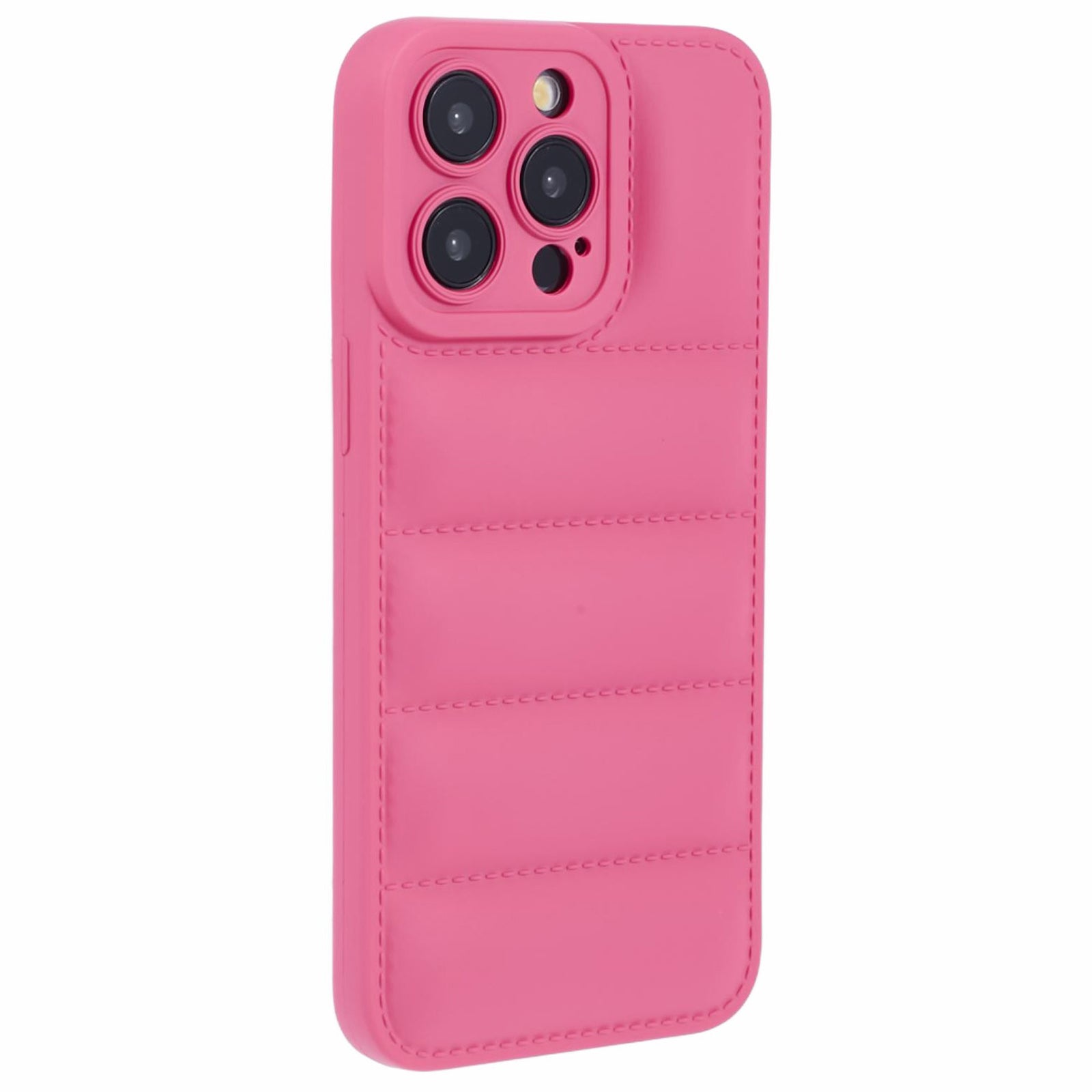 JTW Series For iPhone 14 Pro Max Case Grid Down Jacket Texture Rubberized Protective Shell