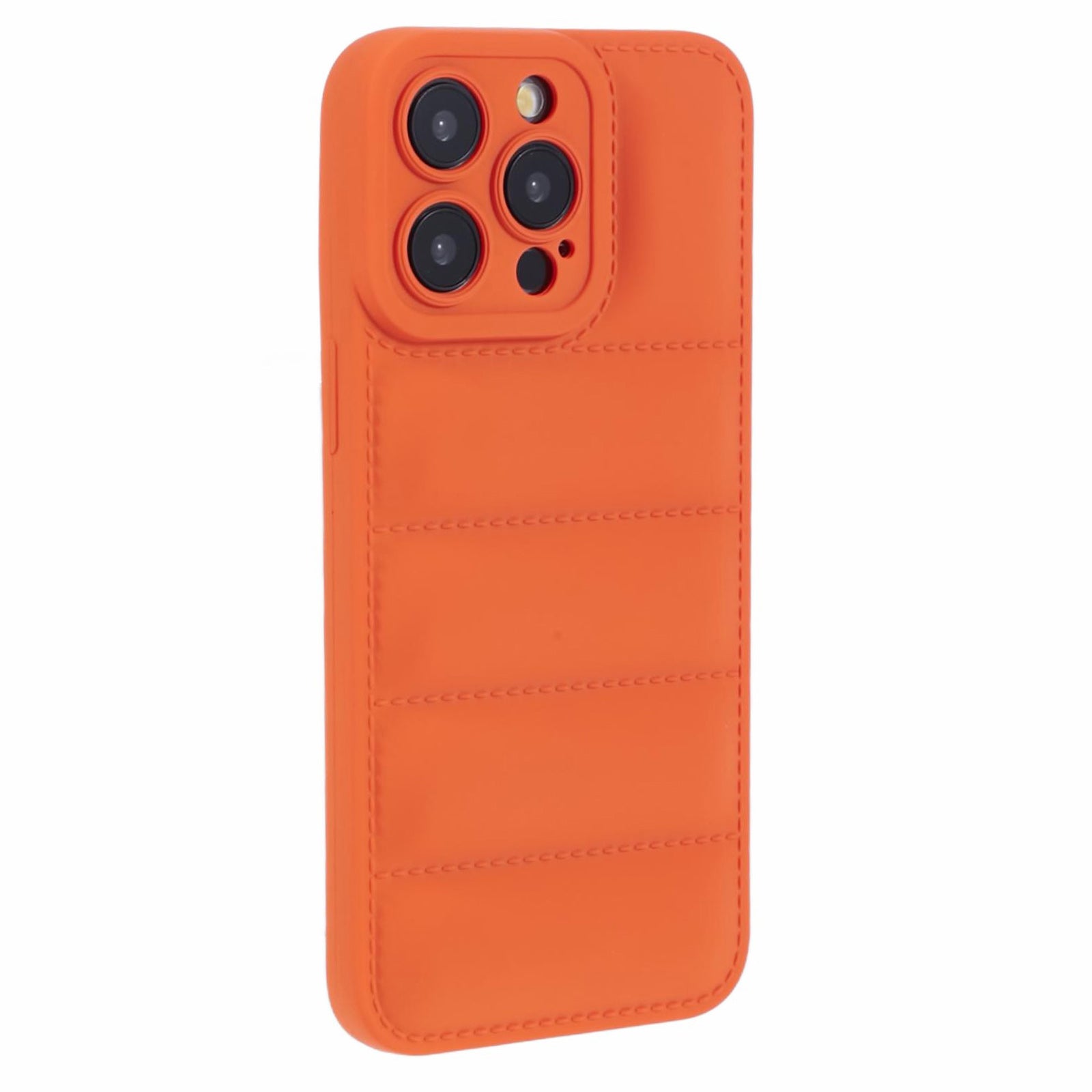 JTW Series For iPhone 14 Pro Max Case Grid Down Jacket Texture Rubberized Protective Shell
