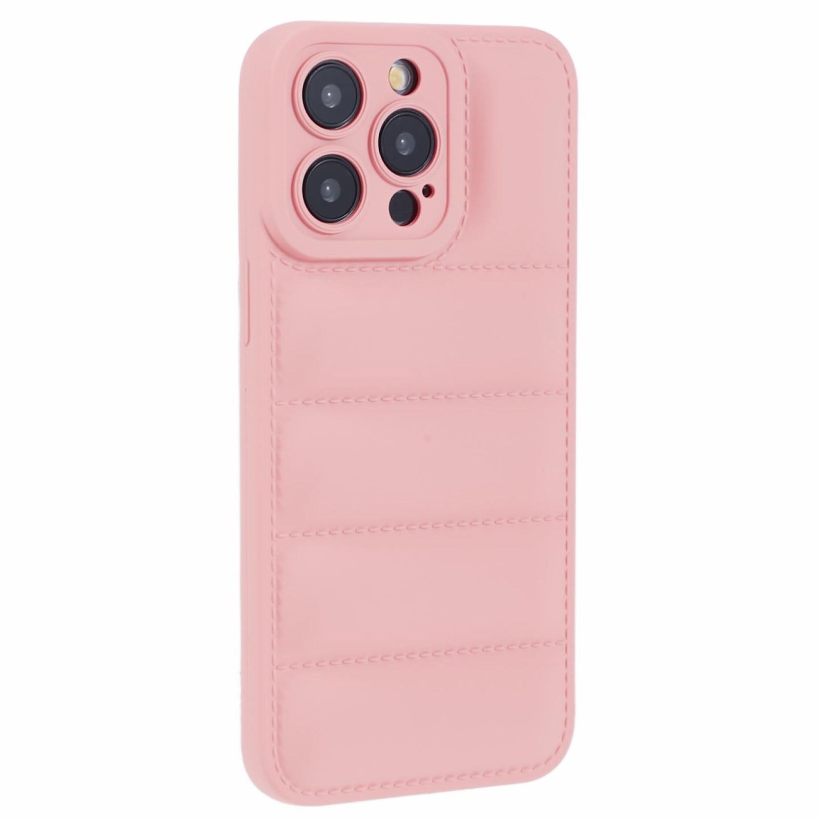 JTW Series For iPhone 14 Pro Max Case Grid Down Jacket Texture Rubberized Protective Shell